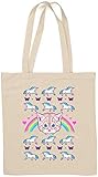 Photo Gallery iprints cute rainbow cat and unicorns heart graphic borsa di cotone naturale Photo Gallery iprints cute rainbow cat and unicorns heart graphic borsa di cotone naturale