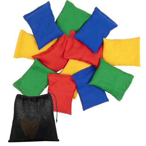 WOFEU 12pcs Bean Bags for Tossing Games