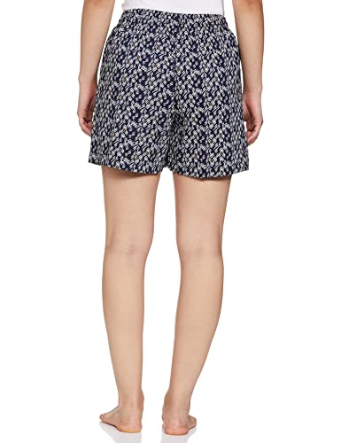 Image of Van Heusen Women's Cotton Lounge Shorts | Lightweight | Breathable Cotton | Relaxed fit | Printed | Comfortable Everyday Wear | Style 55501|Available in Pack of 1 & 2