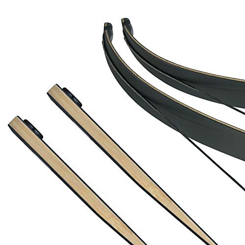 image for Tongtu Takedown Recurve Bow and Arrow for Adults Kit 20 22 24 26 28 30