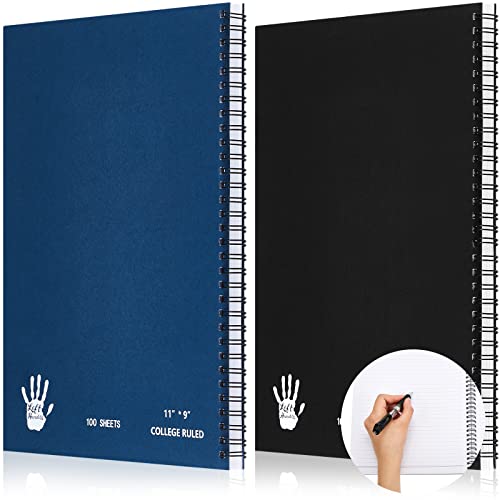 Jutom 2 Pads Jumbo Left Handed Notebook 11' x 8.5' Lefty...