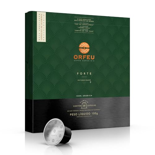 Cápsulas Orfeu Forte Compatíveis Nespresso®* 20 Unidades