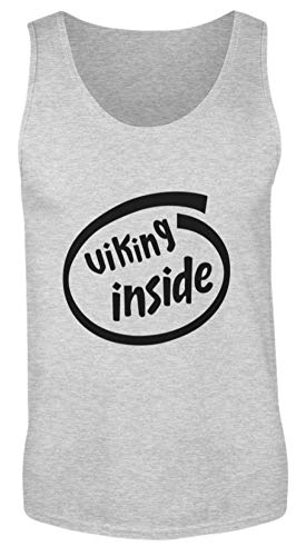 Camiseta de tirantes Viking Inside hombre gris mezclado L contra el calor