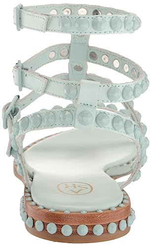 Image of Ash Play Bis Tonal-Studded Flat Sandal for Women, Chic Open-Toe Design, Comfortable Footbed, Durable Sole, Ideal for Casual Outfits