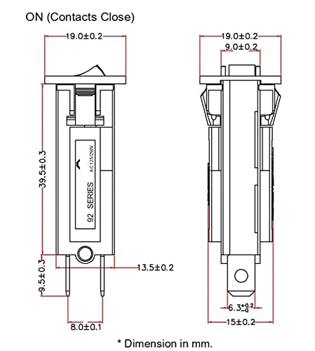 Disjoncteur thermique 2A pour protéger vos circuits électroniques sensibles MOBYAT
