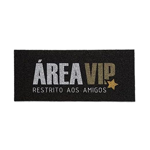Capacho Vinil Long 2.0 Area Vip 30Cm X 70Cm – Kapazi Oficial