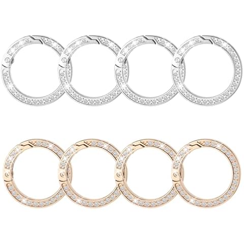 COMNICO Pack of 8 Round Carabiner Hooks Cover