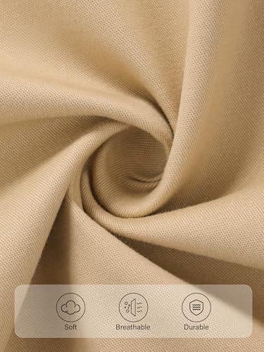 resinta 3 pack boys39 stretch school jogger pants pull-on twill uniform pants stretch chino fabric with elastic waist for kids