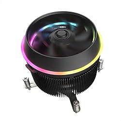 Noua Akari Pro Disipador de Calor TDP 100W CPU Intel 1200 1150 1151 1155 1156 1366 2011 AMD AM3 AM4 Enfriador Ventilador Refrigeración PWM Placa Base Sync Direccionable 5V Add RGB Intel Core i7/i5/i3