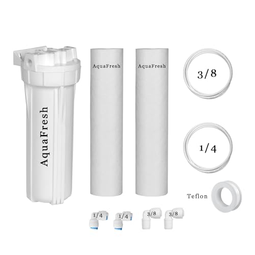Image of Pre Filter Kit for All RO Water Purifiers - External Pre Filter with 2 Spun Candles, Universal Compatible (White) Water Purifier with RO Technology for Home (Service Kit)