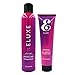 ELUXE Shampoo and Conditioner Go Glow Kit â€“ Remove Brassiness & Split End Conditioner for Long Damaged Hair