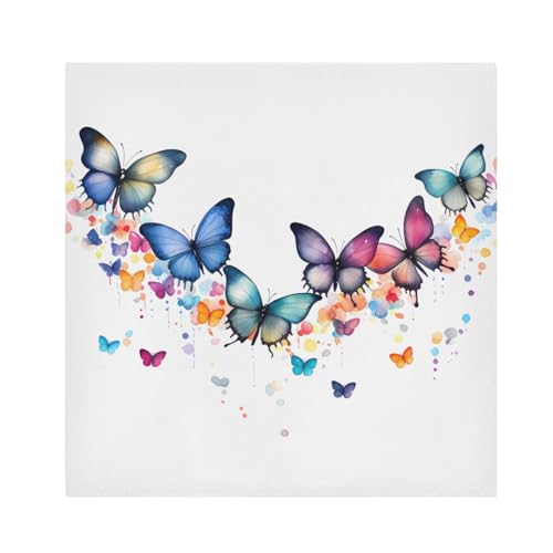 Servilletas de Tela Multicolor Set x6 20x20 pulg miniatura 1