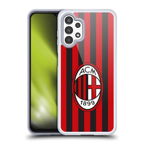 Regalo para fans del AC Milan funda Samsung Galaxy A13 de gel con el escudo del club