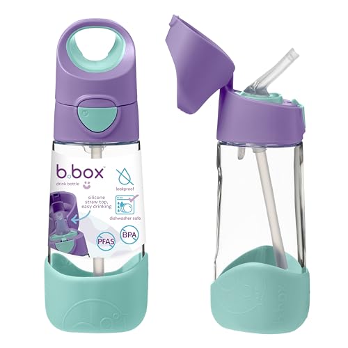 Image of b.box Tritan Drink Bottle, Lilac Pop, Lilac, 15 Ounce
