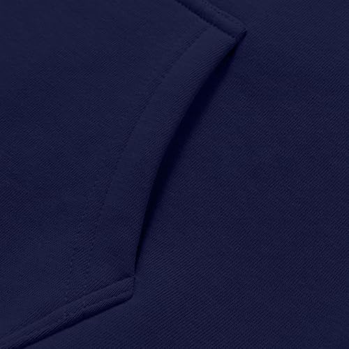 Cotton Hoodies for Men - Mens Casual Hooded Collar Drawstring Hoodie Pullover Heavyweight Sweatshirts Big and Tall 20254