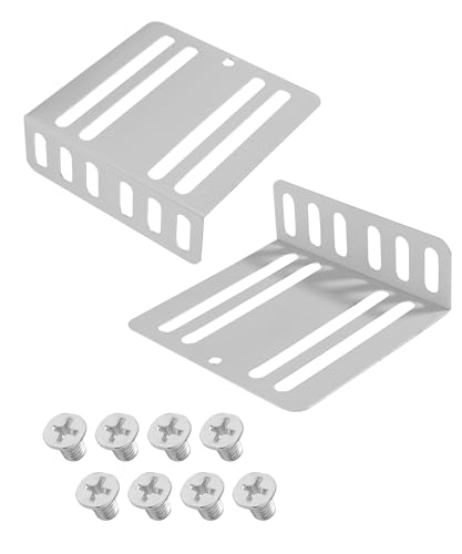 PAIYUE Double Din Dash Kit,Automotive Tool,Car Double DIN Kit Mounting Brackets for Audio Fixing,Car Accessories,Automotive Radio Mounting Metal Bracket Kits,Use for Car Stereo Radio and so on