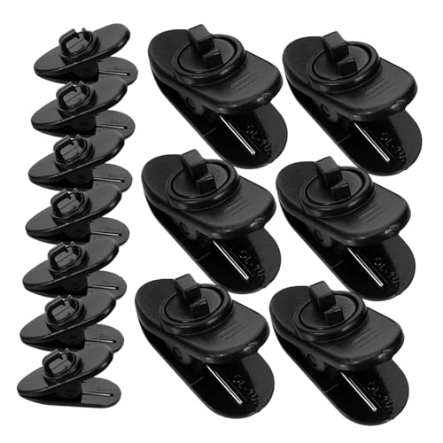 Abaodam 30Pcs Lapel Microphone Clips Durable Mic Holder Clamp for Easy Attachment to Shirts Collars Pockets Lightweight and Portable Microphone Accessories
