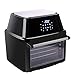 Price comparison product image Air Fryer Oven,Electric Air Fryer Rotisserie Oven,Digital Multi Air Cooker,Air Fryer Oven16L1800W with LED Digital Touch Display 60 Minute Timer and Adjustable Temperature Control for Healthy Cooking
