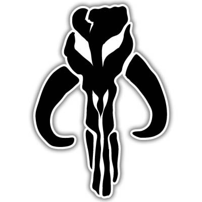 YuanKanJu Star Wars Boba Fett Vynil Car Sticker Decal - Select Size