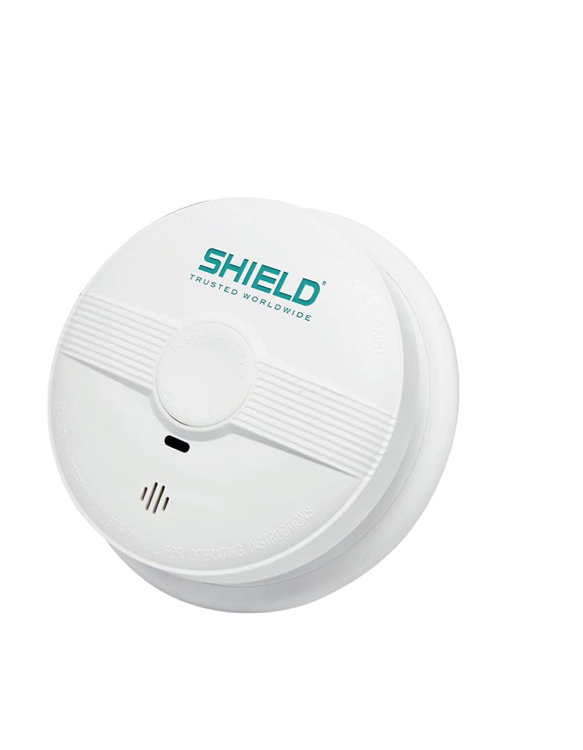 NAFFCO PASSION TO PROTECT Wireless Smoke Detector with Alarm, Battery Operated – SHIELD