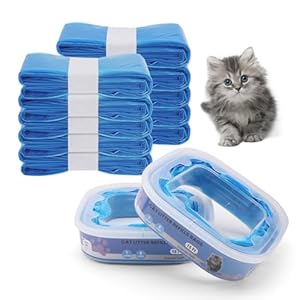 Egyndior 10 Pack Katzenstreu Nachfüllpackungen