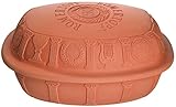 Romertopf 99500M 50th Anniversary Series Glazed Clay Baker by Reston Lloyd, Large, Natural