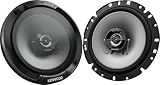 Kenwood KFC-S1767 Serie Stage Sound, altoparlanti per auto a 2 vie da 17 cm, potenza di picco 300 W, 30 W RMS, 4 Ohm, tweeter a cupola da 25 mm, incluse coperture, 2 pezzi