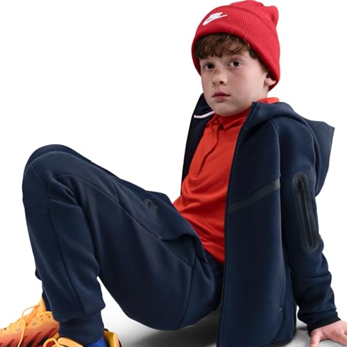 Nike Sportswear Tech Fleece Jogger Für Ältere Kinder, Obsidian/Schwarz/Schwarz, HV5869-453, S – Ansicht 5