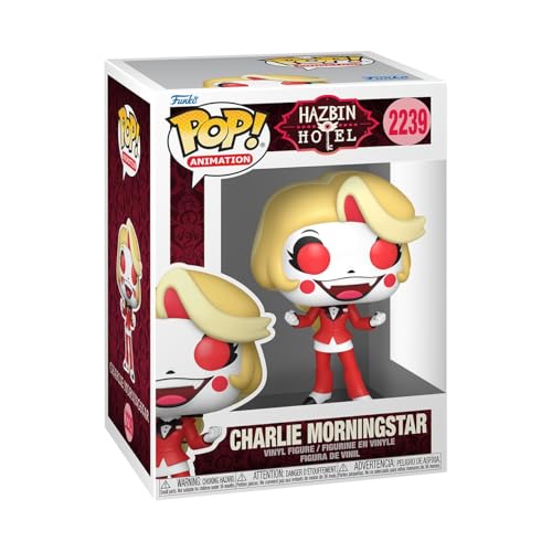 Funko Pop! Animation: Hazbin Hotel - Charlie Morningstar - Probabilità di 1/6 per la Variante ChaseASE - Figura in Vinile da Collezione - Idea Regalo - Merchandising Ufficiale