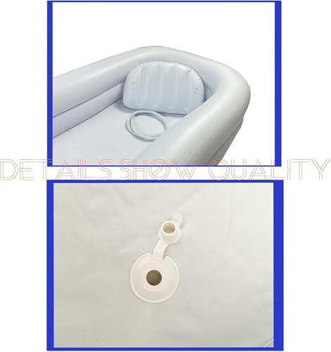 Baignoire gonflable de lit pour transformer la chambre en douche - 4