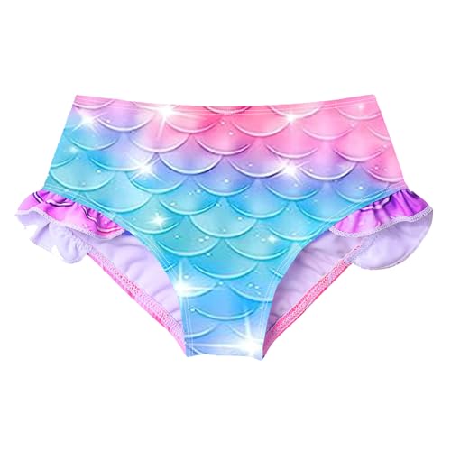 TFJH E 3PCS Girls Bathing Suits Bikini Swimwear Kids Princess Skirt Sets 3-10Y4