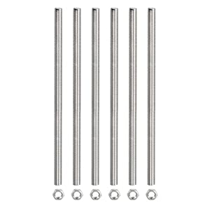 Rebower Edelstahl Vollgewindespindel M5 x 350mm