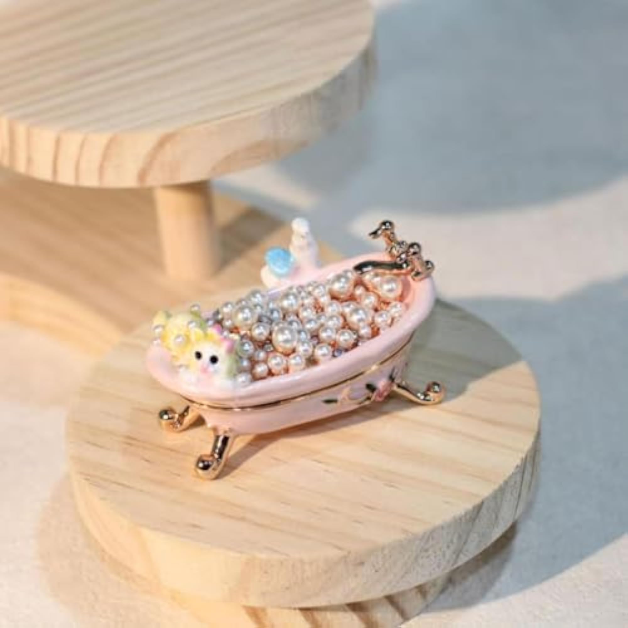 Small Trinket Box Display Rings Holder for Weddings
