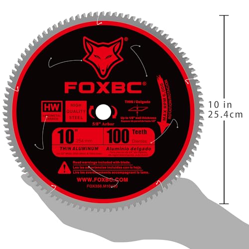 FOXBC 10-Inch 100T TCG Blade