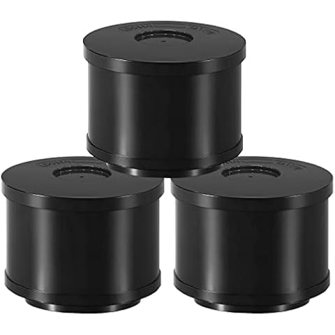 Varycony MD1-0018 Replacement Filter Ultrasonic Mineral Cartridge Compatible with Vornado UH100, Ultra1 and Ultra3 ultrasonic humidifiers, Black 3 Pack Cover