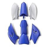 ABS Plastic Mudguard Side Cover Fairing Kit Replacement for Yamaha TTR 50 TTR50 2006-2021