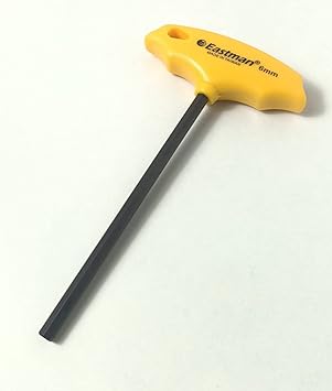 4MECH T-Type Hex Allen Key (6 MM) Multicolour