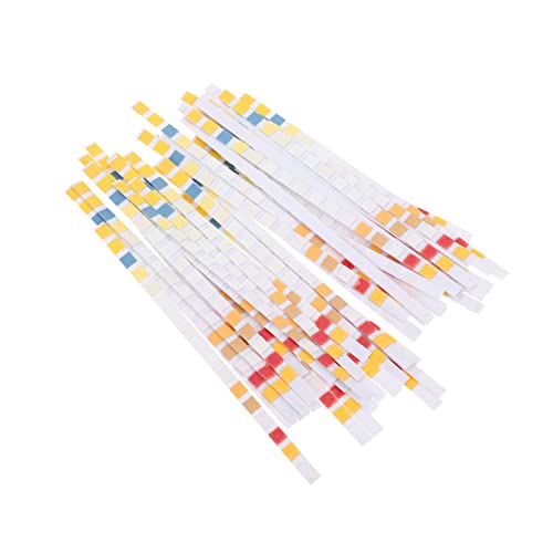 CLISPEED 100 piezas Tiras de Prueba de Agua Piscina Spa y Agua Potable Unidades Portátiles para Análisis de Ph y Químicos