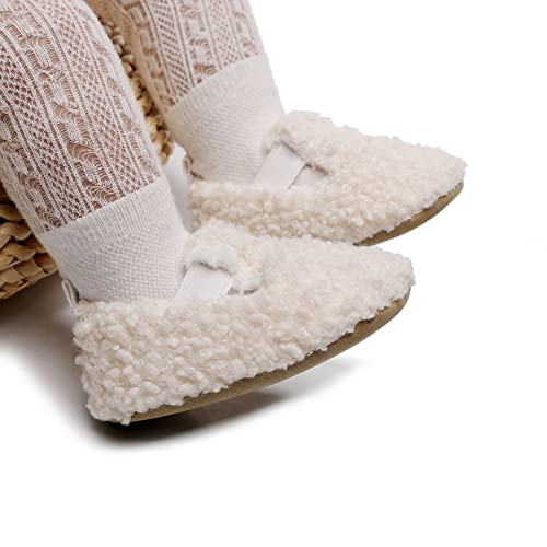 Pantufas para bebês meninas e meninos sem cadarço lindas meias de camurça antiderrapante outono prim