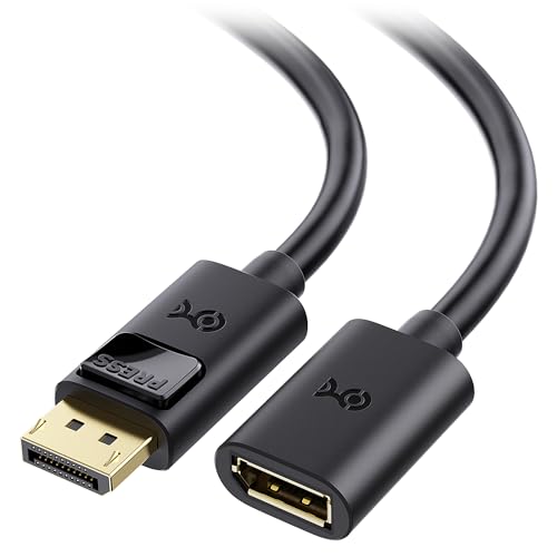 Cable Matters DisplayPort to DisplayPort Extension Cable - 3ft, Supports 8K 60Hz, 4K 240Hz DP Extension Cable 1.4, DP Male to Female