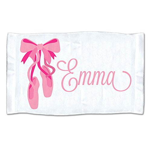 Pattern Pop Small Personalized Ballerina Towel