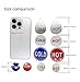 NanTun ABS Self Stick Cold Water Label Hot Water Label Hot Label Cold Label 2 Pairs