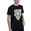 Alexandria Rock Band Asking Men's Cotton T-Shirt – Classic Fit Short Sleeve Hip Hop Tee –Music Fan Gift – Casual Streetwear Top #1