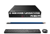 Lenovo ThinkStation P3 Tiny Workstation Mini Desktop PC (Intel 14-Core i5-14500 vPro ( i7-13700), 16GB DDR5, 512GB SSD) MFF for Business, Engineering, Creative, STEM Learning, Healthcare, Win 11 Pro
