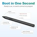 Stylus Pen for Microsoft Surface Pro 11/10/9/X/8/7/6/5/4/3,Surface Go/Go2/Go3,Book3/2/1,Surface Laptop7/6/5/4/3/2/1,Studio 2 (Black) - Image 4
