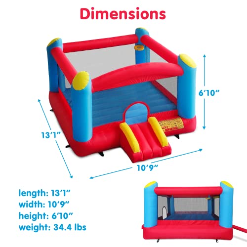 image for Funormous Enormous Giant Bounce House for Kids, Indoor Outdoor Inflata