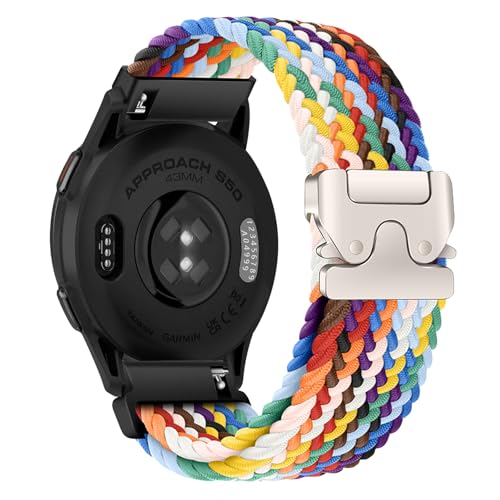 [ShinKin] 20mm �o���h Garmin Approach J1 /Approach S50/S44 / Vivoactive 6/5 /Garmin Forerunner 570 42mm /Forerunner 165 /Venu Sq 2 