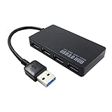 4-Port USB 3.0 Ultra Slim Data Hub for Windows Mac OS Linux, Super Speed Data Transfer Rates 4 in 1 Type Data Hub