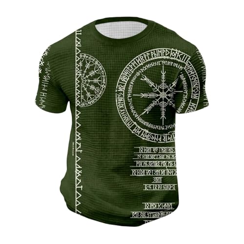 Genérico Camiseta de Tigre ImpresióN 3D de Animales Manga Corta Camisetas con Gráficos de Tigre Camiseta de Gatos Tops de Verano Wolf 3D Estampado Cuello Redondo Ropa Casual