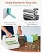 VEVOR Manual Die Cutting & Embossing Machine, Scrapbooking Machine for Arts & Crafts, and Card Making, Full Kit Included, 6 inch Opening Portable White Cut Machines